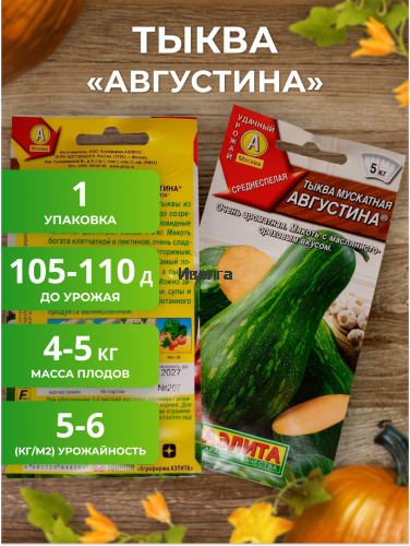 Набор семян тыквы "Выбор гурманов" фото 2